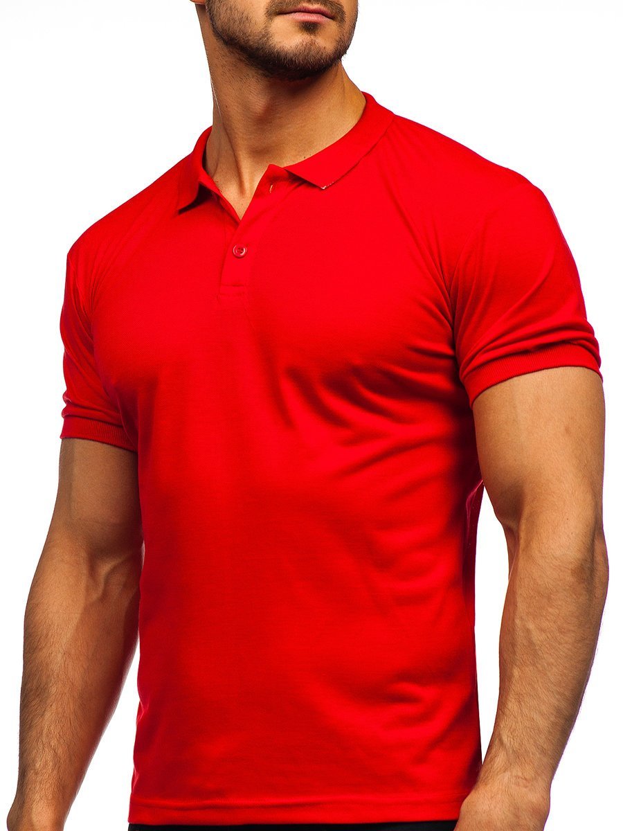 Polo-Shirt Modell Karla Rot – Bild 2